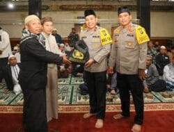 Wakapolda Sumut dan Polres Tanah Karo Subuh Keliling di Masjid Istihrar Berastagi