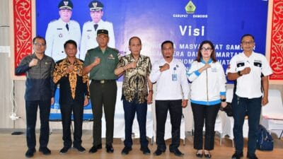 Plt Bupati Samosir Terima Kunjungan BNN Kota Pematangsiantar