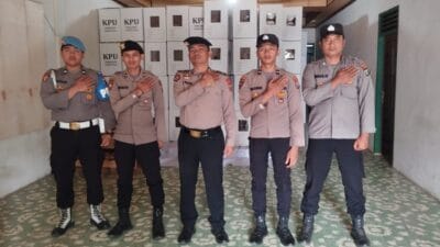 Polres Samosir Berikan Keamanan dan Kenyamanan Pada Kegiatan Politik