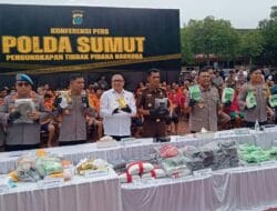 Polda Sumut Tangkap 105 Jaringan Narkoba