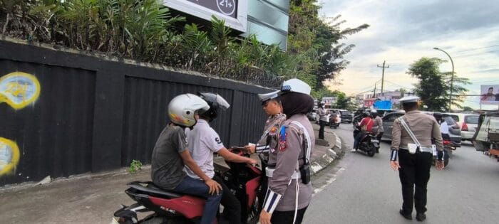 Polda Sumut Tindak Tegas Pelanggar Berpotensi Kecelakaan