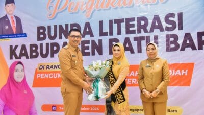 Pj Bupati Heri Kukuhkan Bunda Literasi Batu Bara
