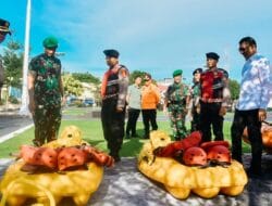 Pj Bupati Heri Ikuti Apel Polres Batu Bara