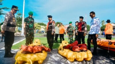 Pj Bupati Heri Ikuti Apel Polres Batu Bara