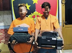 Dua Warga Ditangkap Polisi Gasak Inventaris SDN 18 Tanjung Mulia