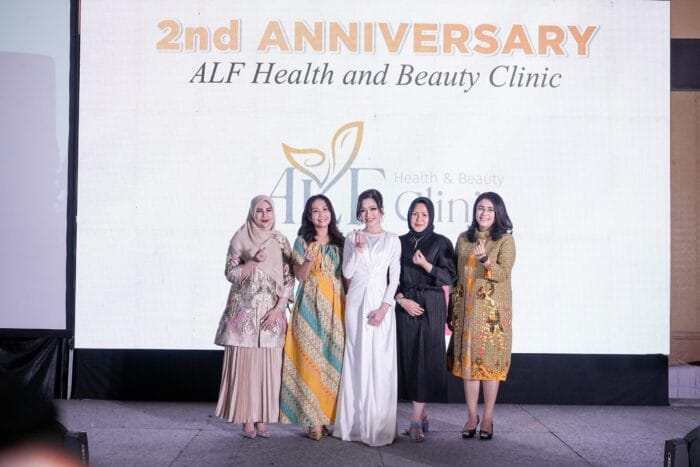 Plt Ketua TP PKK Medan Hadiri Acara 2nd Anniversary ALF Health and Beauty Clinic