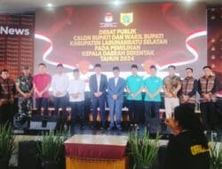 KPU Labusel Gelar Debat Publik Perdana Paslon Bupati-Wakil Bupati