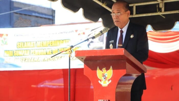 Plt Bupati Samosir Irup Hari Sumpah Pemuda 2024