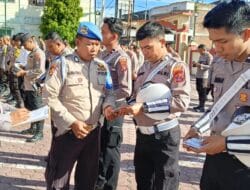 Propam Polres Samosir Gelar Gaktiblin Jaga Disiplin Anggota Polri dan Pelayanan Optimal