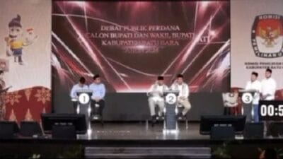 Debat Perdana Paslon Bupati dan Wakil Bupati Batu Bara Digelar di Medan