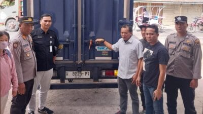 Polres Samosir Amankan Distribusi Surat Suara Pilkada 2024