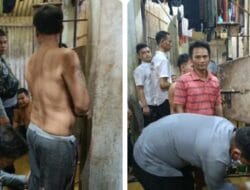 Rutan Kelas I Labuhan Deli Laksanakan Razia Penggeledahan Rutin Kamar Hunian WBP