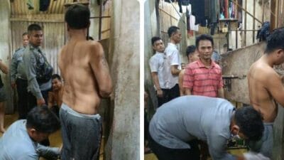 Rutan Kelas I Labuhan Deli Laksanakan Razia Penggeledahan Rutin Kamar Hunian WBP