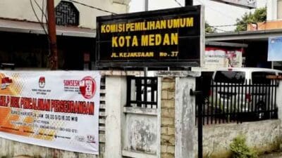 KPU Kota Medan Tetapkan Jadwal dan Lokasi Kampanye Terbuka 3 Paslon