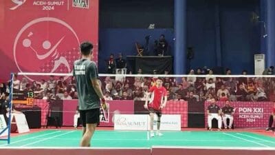 Pebulutangkis Jateng Richie Richardo Raih Tiket Delapan Besar Usai Tundukkan Zidane