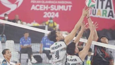 Semifinal Voli PON XXI, Pertarungan Atlet Nasional dan Proliga
