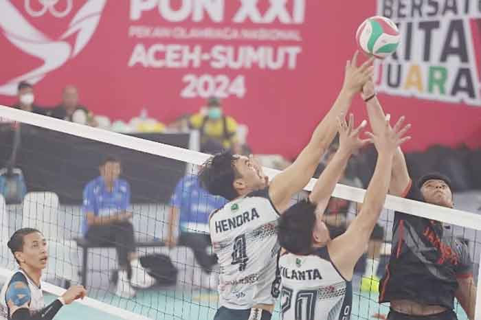 Semifinal Voli PON XXI, Pertarungan Atlet Nasional dan Proliga