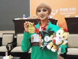 Stefani Atlet Dancesport Sumut Raih Medali Emas PON XXI