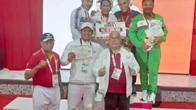 Sumut Belum Meraih Medali Emas dari Cabor Gulat