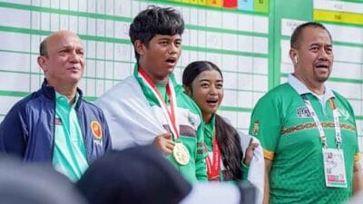 Sumut Tambah Medali Emas dari Golf Nomor Mixed Foursome