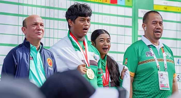 Sumut Tambah Medali Emas dari Golf Nomor Mixed Foursome