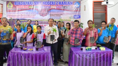 Pemkab Samosir Tanam Pohon di Wilayah Rawan Bencana