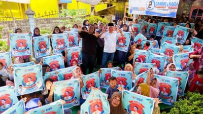 Calon Bupati Labusel Muhammad Gandhi Faisal Siregar Bentuk Tim Bunda Gegana di Teluk Panji