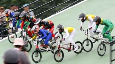 Tim Balap Sepeda BMX Putra Sumut Raih Medali Perak PON XXI