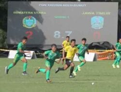 Tim Putra Hoki Lapangan Sumut Libas Jawa Timur 4-2 di Laga Perdana PON XXI