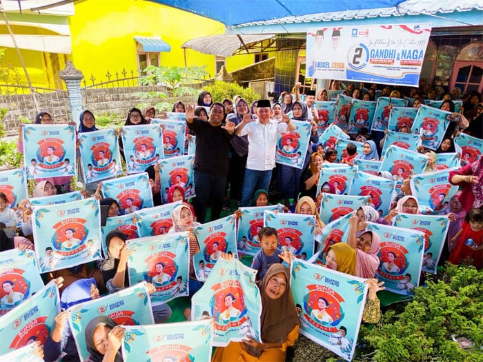 Calon Bupati Labusel Muhammad Gandhi Faisal Siregar Bentuk Tim Bunda Gegana di Teluk Panji