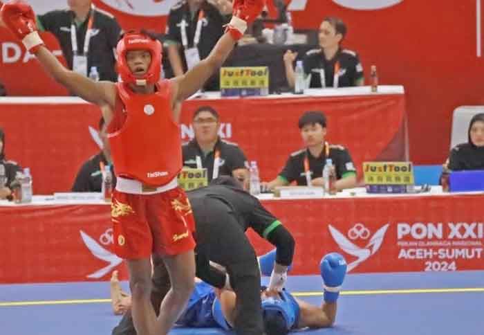 Wushu Papua Gagal Melaju ke Babak Selanjutnya Usai Dikalahkan Jabar