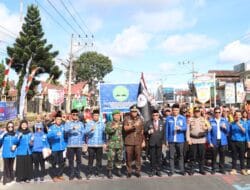 Kirab Budaya Kepemudaan Meriahkan Hari Sumpah Pemuda Ke-96 di Kabupaten Dairi