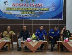 Pjs Bupati Solok Buka Sosialisasi Jaksa Garda Desa/Nagari 2024