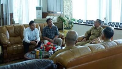 Bawaslu Solok Silaturahmi ke Pjs Bupati Akbar Ali