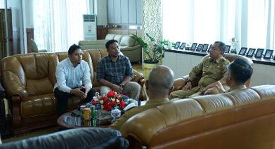 Bawaslu Solok Silaturahmi ke Pjs Bupati Akbar Ali
