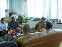 Pjs Bupati Solok Akbar Ali Terima Kunjungan Bawaslu Kabupaten Solok