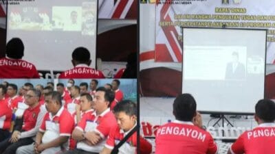 Rutan Kelas I Medan Ikuti Pengarahan Menteri Imigrasi dan Pemasyarakatan