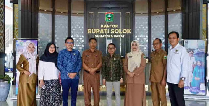 Diskominfo Solok Terima Kunjungan Visitasi Komisi Informasi