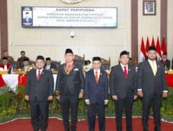 4 Pimpinan DPRD Kota Medan Masa Jabatan 2024-2029 Dilantik