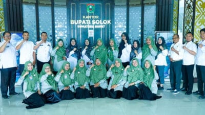 Puskesmas Jua Gaek Zoom Meeting dari Kementerian PAN RB