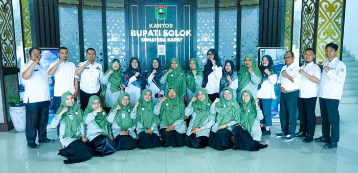 Puskesmas Jua Gaek Zoom Meeting dari Kementerian PAN RB