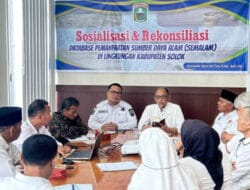 Pemkab Solok Sosialisasi Database Pemanfaatan Sumber Daya Alam