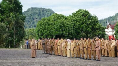 Pemkab Solok Apel Pagi Peningkatan Kedisiplinan