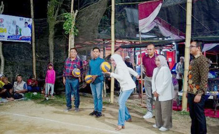 Arba Aripan Gelar Turnamen Voli