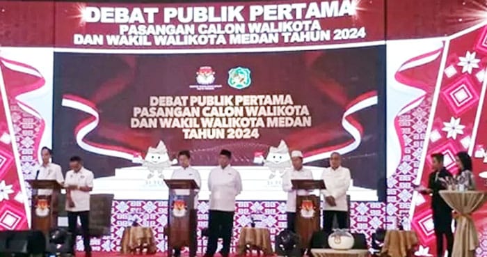 KPU Medan Gelar Debat Publik Pertama