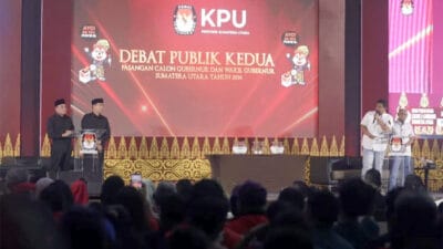 Debat Publik Kedua Pilgubsu, Ketua KPU Sumut: Kedua Paslon Beradu Ide dan Gagasan