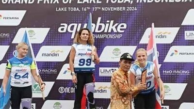 Event Internasional Aquabike Jetski World Championship 2024 Sukses