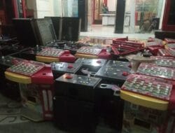 Polda Sumut Amankan Puluhan Jenis Mesin Judi Saat Penggerebekan Gudang