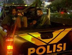 Polrestabes Medan Tangkap Dua Pencuri Besi di Jalan Kapten Sumarsono