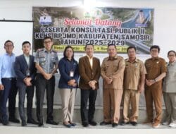 Samosir Gelar Konsultasi Publik II Penyusunan Strategis RPJMD 2025-2029